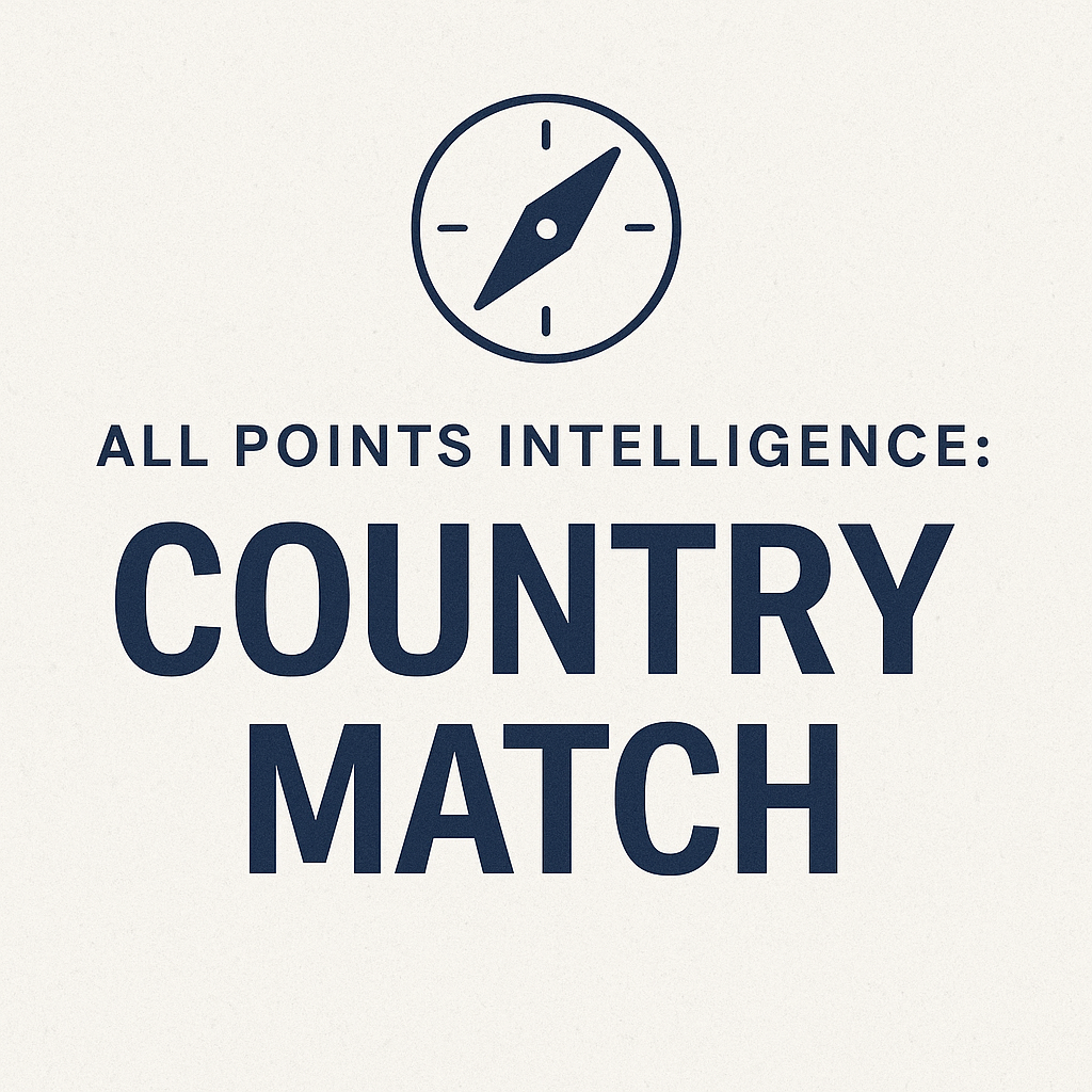 All Points Intelligence: Country Match