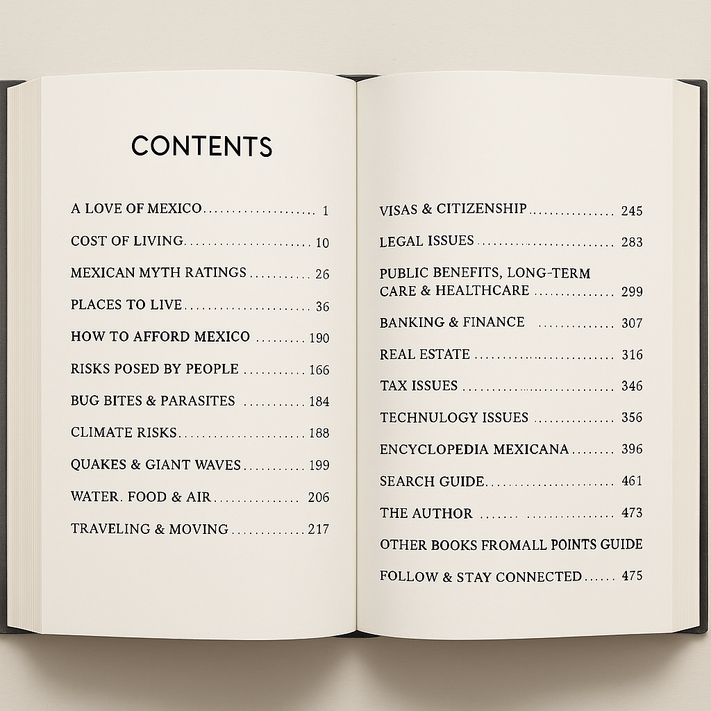 All Points Guide: Living in Mexico — Premium PDF (2025/2026 Edition) — Complete Expat & Residency Guide (Digital PDF)