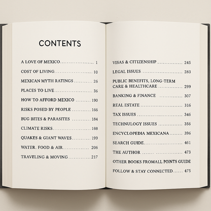 All Points Guide: Living in Mexico — Premium PDF (2026/2027 Edition) — Complete Expat & Residency Guide (Digital PDF)