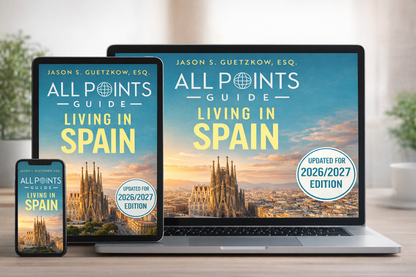 All Points Guide: Living in Spain — Premium PDF (2026/2027 Edition) — Complete Expat & Residency Guide (Digital PDF)
