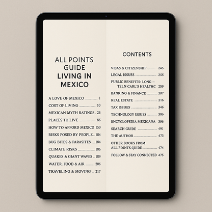 All Points Guide: Living in Mexico — Premium PDF (2026/2027 Edition) — Complete Expat & Residency Guide (Digital PDF)