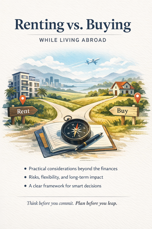 Renting vs. Buying While Living Abroad (Free Guide)