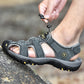 MIXIDELAI Genuine Leather Mens Sandals