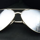 Aviator Sunglasses Polarized UV400 Sunglass Mirrored Lenses (comes with box)