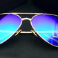 Aviator Sunglasses Polarized UV400 Sunglass Mirrored Lenses (comes with box)