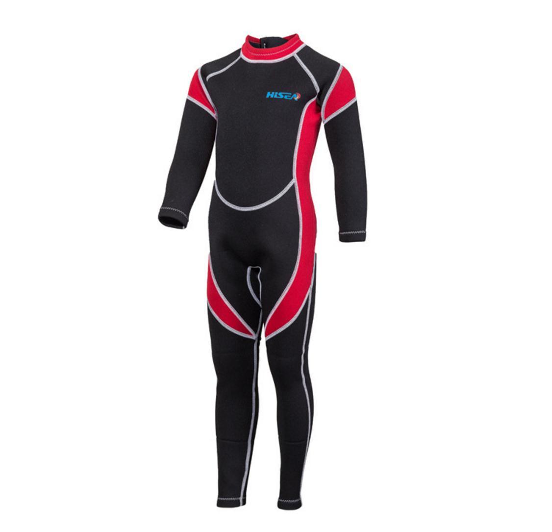 2.5MM Neoprene Wetsuit for Kids, Perfect for Wading, Swimming, Surfing, Snorkeling