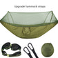 2023 Camping Hammock with Mosquito Net Pop-Up Light Portable Made from Parachute Material