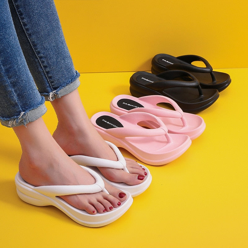 Women's Platform Flip Flops