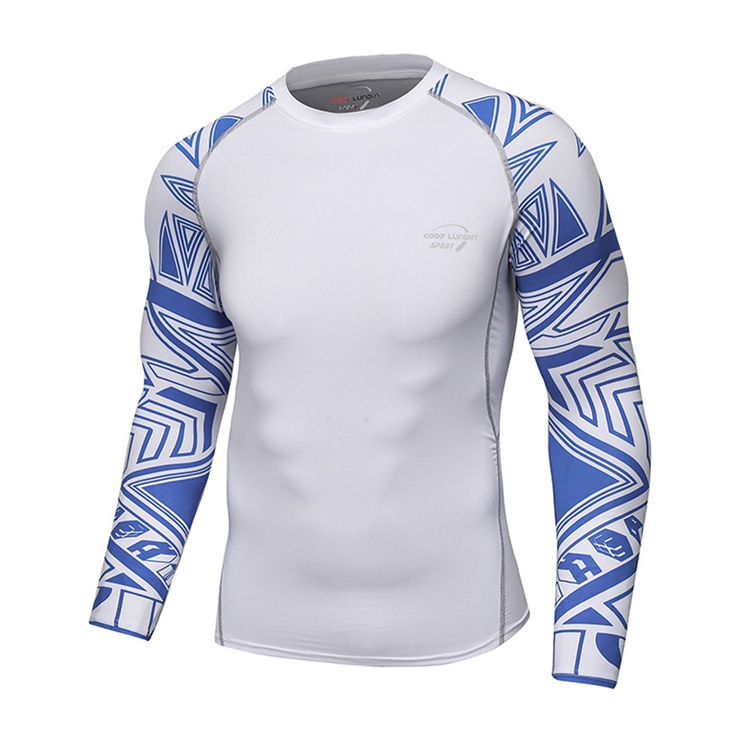 Men's Quick-Dry Long Sleeve Rash Guard Swim Shirt UPF 50+ Sun Protection, Water Sports: Surfing, Snorkeling, Diving, Swimwear