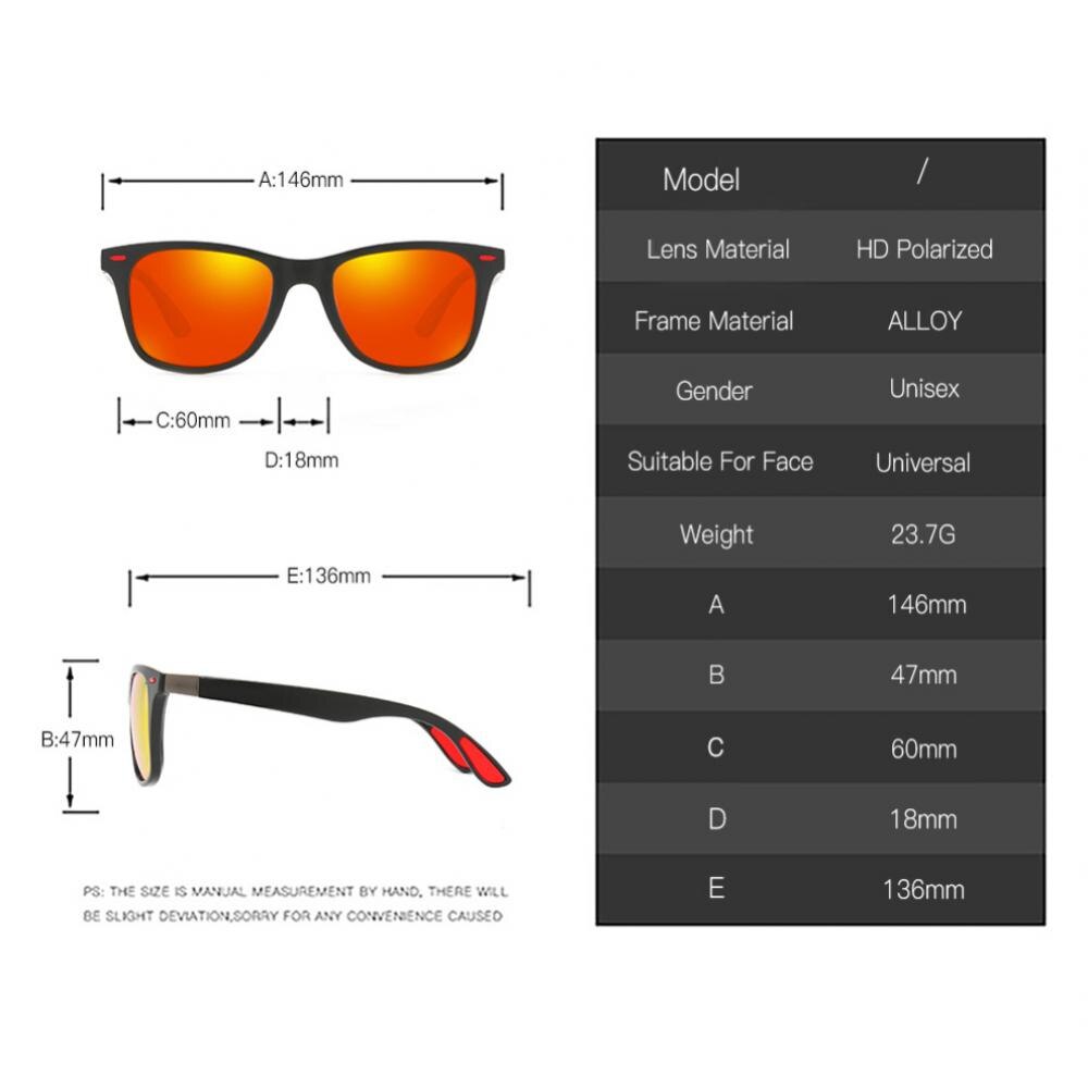 Polarized UV400 Protection