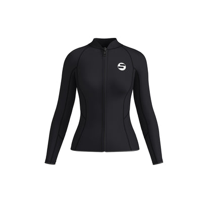 Womens Pro Wetsuit Cold-Proof, 3mm Neoprene, Top and Pants Sold Separately, Perfect for Wading, Swimming, Surfing, Snorkeling