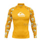 Surfing or Swimming Long-sleeve Rash Guard, Swimwear for Men, UV Protection