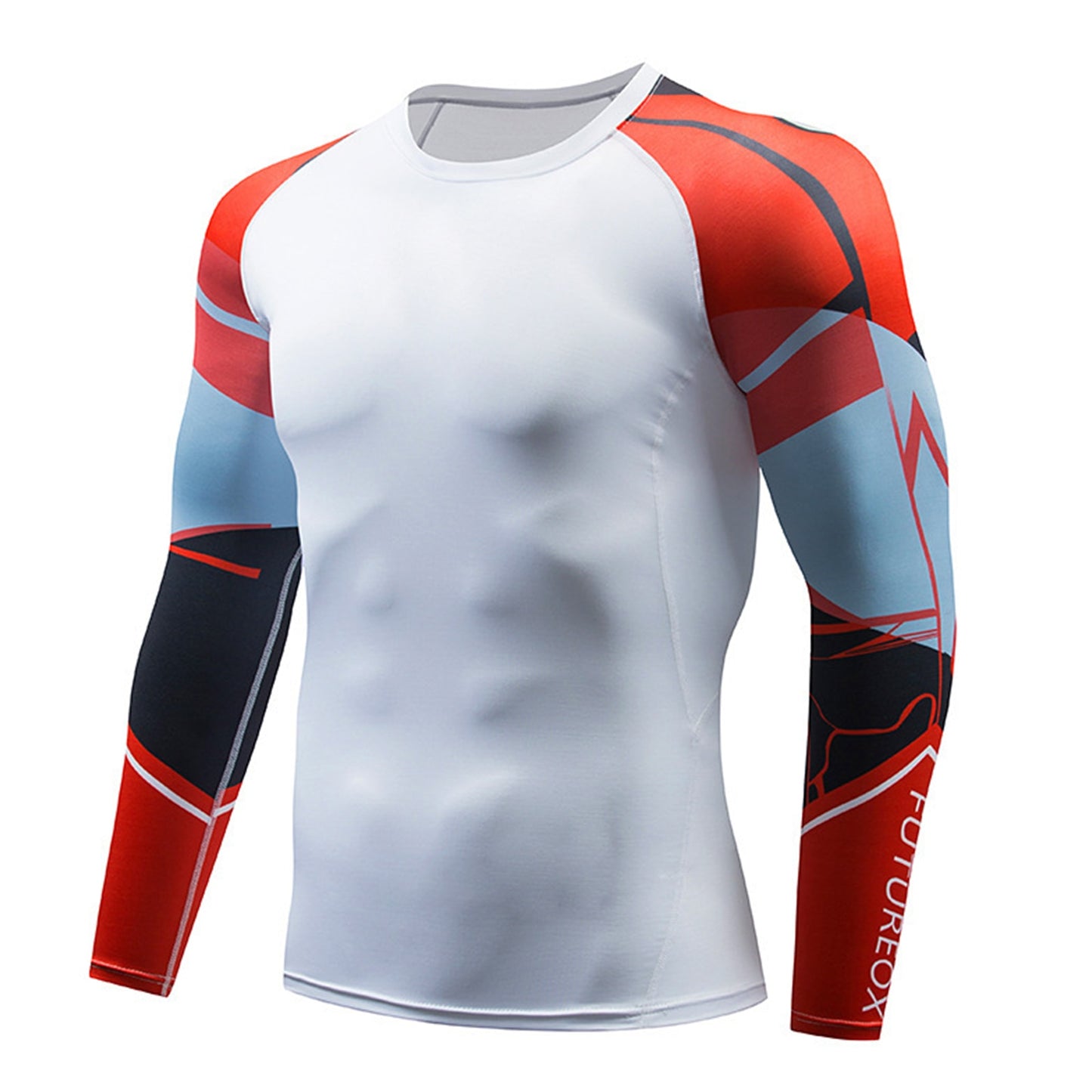 Men's Quick-Dry Long Sleeve Rash Guard Swim Shirt UPF 50+ Sun Protection, Water Sports: Surfing, Snorkeling, Diving, Swimwear