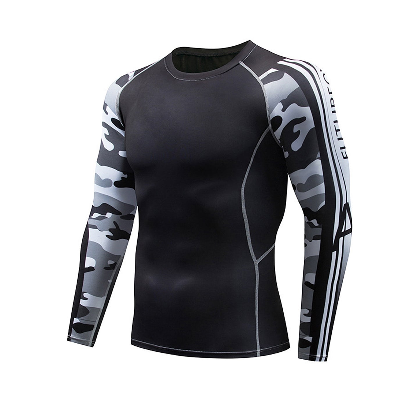 Men's Quick-Dry Long Sleeve Rash Guard Swim Shirt UPF 50+ Sun Protection, Water Sports: Surfing, Snorkeling, Diving, Swimwear