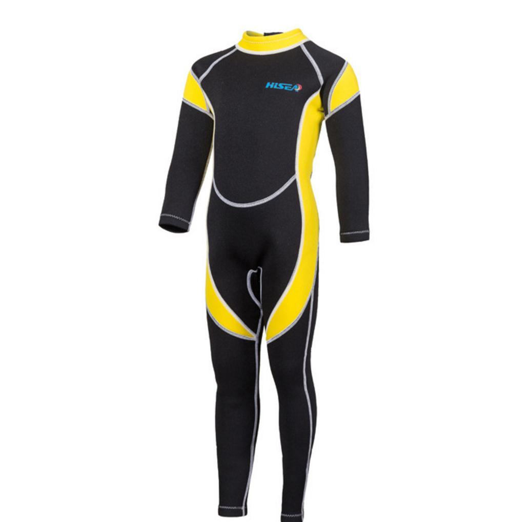 2.5MM Neoprene Wetsuit for Kids, Perfect for Wading, Swimming, Surfing, Snorkeling