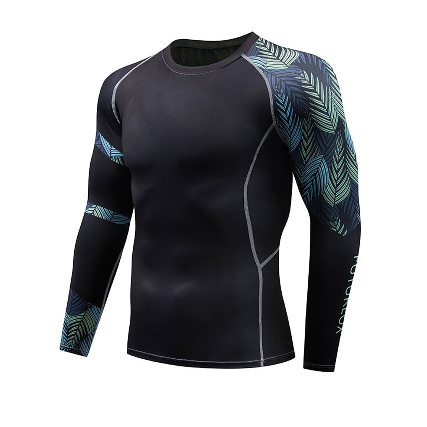 Men's Quick-Dry Long Sleeve Rash Guard Swim Shirt UPF 50+ Sun Protection, Water Sports: Surfing, Snorkeling, Diving, Swimwear