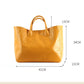 Oversize Tote Bag Made of Genuine Leather