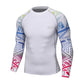 Men's Quick-Dry Long Sleeve Rash Guard Swim Shirt UPF 50+ Sun Protection, Water Sports: Surfing, Snorkeling, Diving, Swimwear