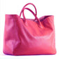 Oversize Tote Bag Made of Genuine Leather