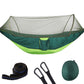 2023 Camping Hammock with Mosquito Net Pop-Up Light Portable Made from Parachute Material