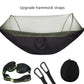 2023 Camping Hammock with Mosquito Net Pop-Up Light Portable Made from Parachute Material