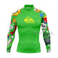 Surfing or Swimming Long-sleeve Rash Guard, Swimwear for Men, UV Protection