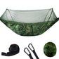 2023 Camping Hammock with Mosquito Net Pop-Up Light Portable Made from Parachute Material