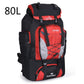 Mens 80 Liter, Large, Water-resistant Backpack for Climbing, Hiking, Camping and Mountaineering