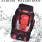 Mens 80 Liter, Large, Water-resistant Backpack for Climbing, Hiking, Camping and Mountaineering