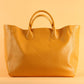 Oversize Tote Bag Made of Genuine Leather