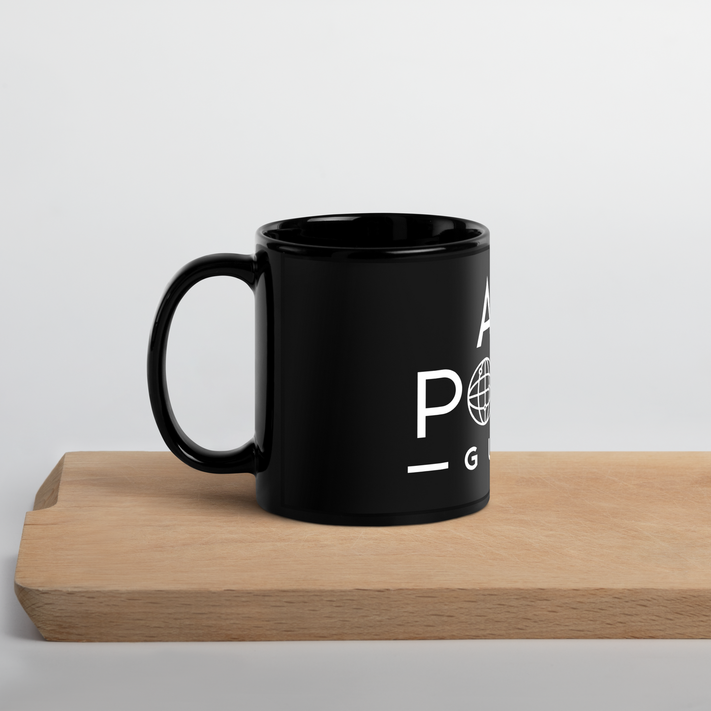 Black Glossy Mug